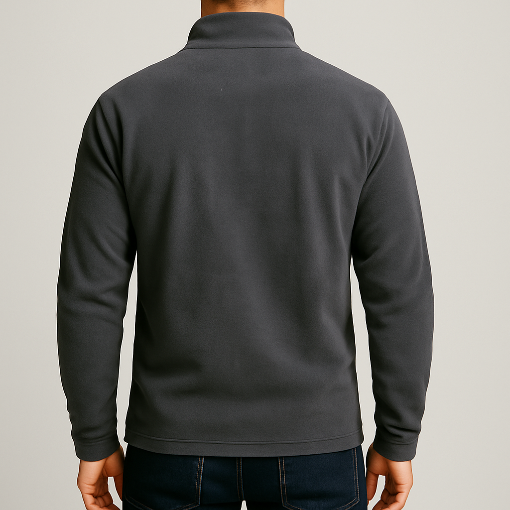 Fleecepullover mit Zipper
