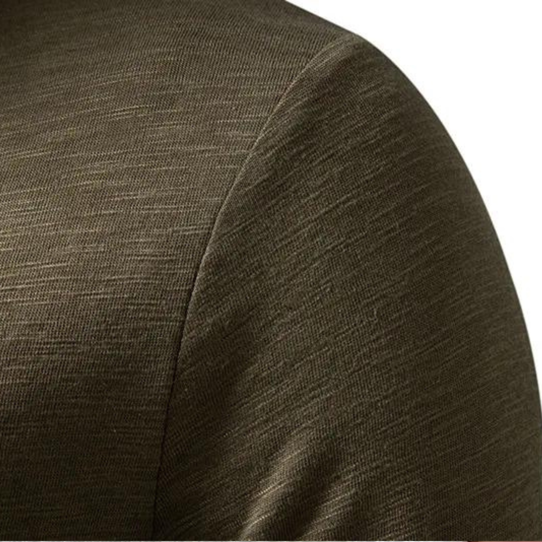 Henley Langarmshirt